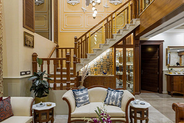 luxury bungalow interior designer in bangalore